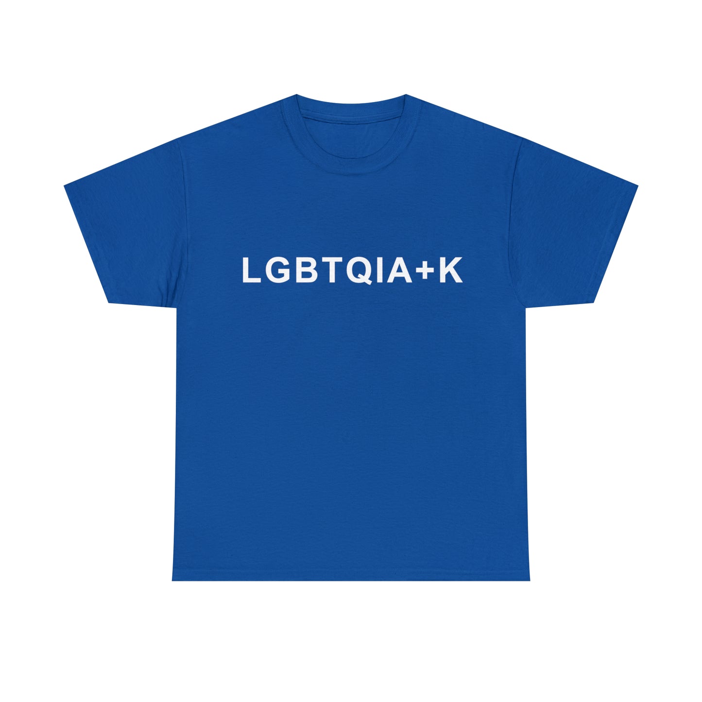 T-Shirt: "LGBTQIA+K"